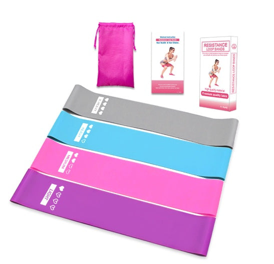 Premium Booty Resistance Bands Set – Elastic Fitness Bands for Gym & Yoga